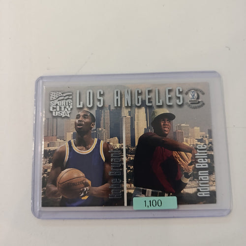 1997 The Score Board Sports City USA Los Angeles Kobe Bryant / Adrian Beltre #SC6