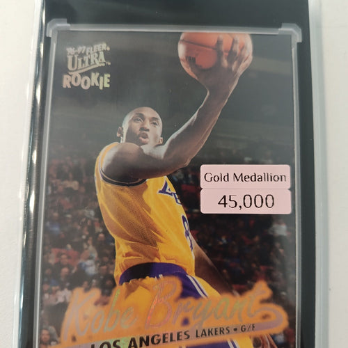 Topps Finest Shaquille O'Neal Gold Medallion Sportscard Guaranty 45