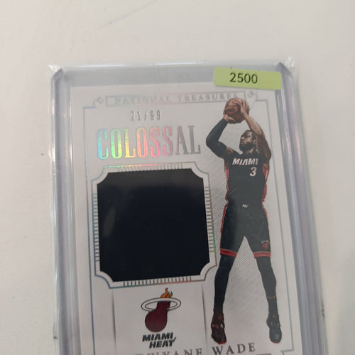 UNKNOWN Panini National Treasures Colossal Dwyane Wade #UNKNOWN PSA 9