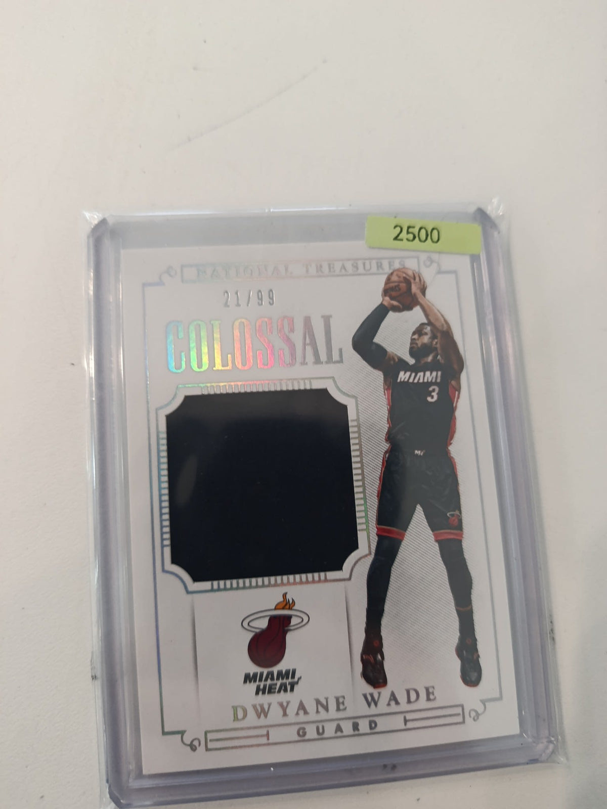 UNKNOWN Panini National Treasures Colossal Dwyane Wade #UNKNOWN PSA 9