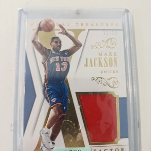 2013-14 Panini National Treasures X Factor Mark Jackson Gold #2