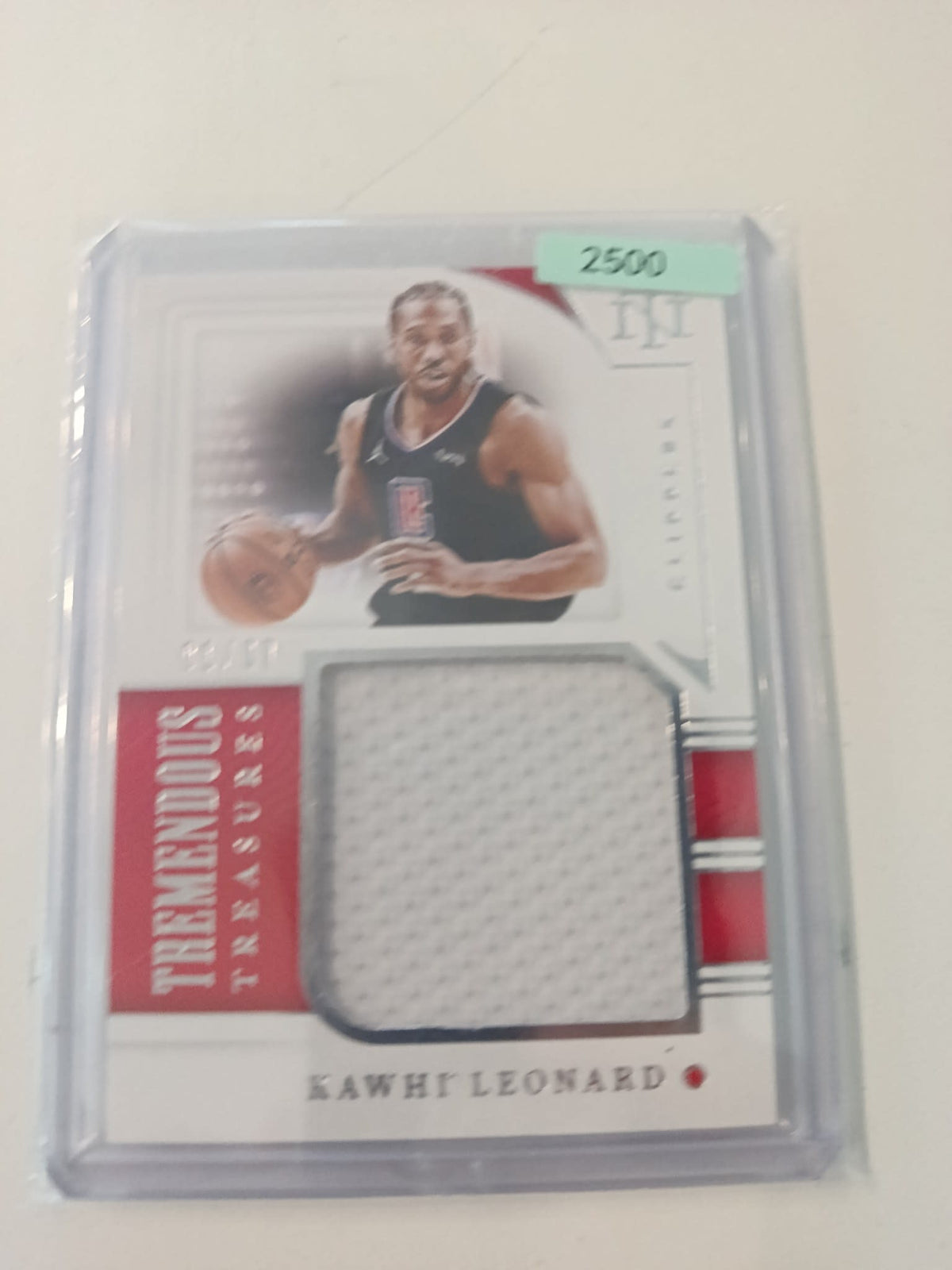 2019-20 Panini Illusions Tremendous Treasures Kawhi Leonard