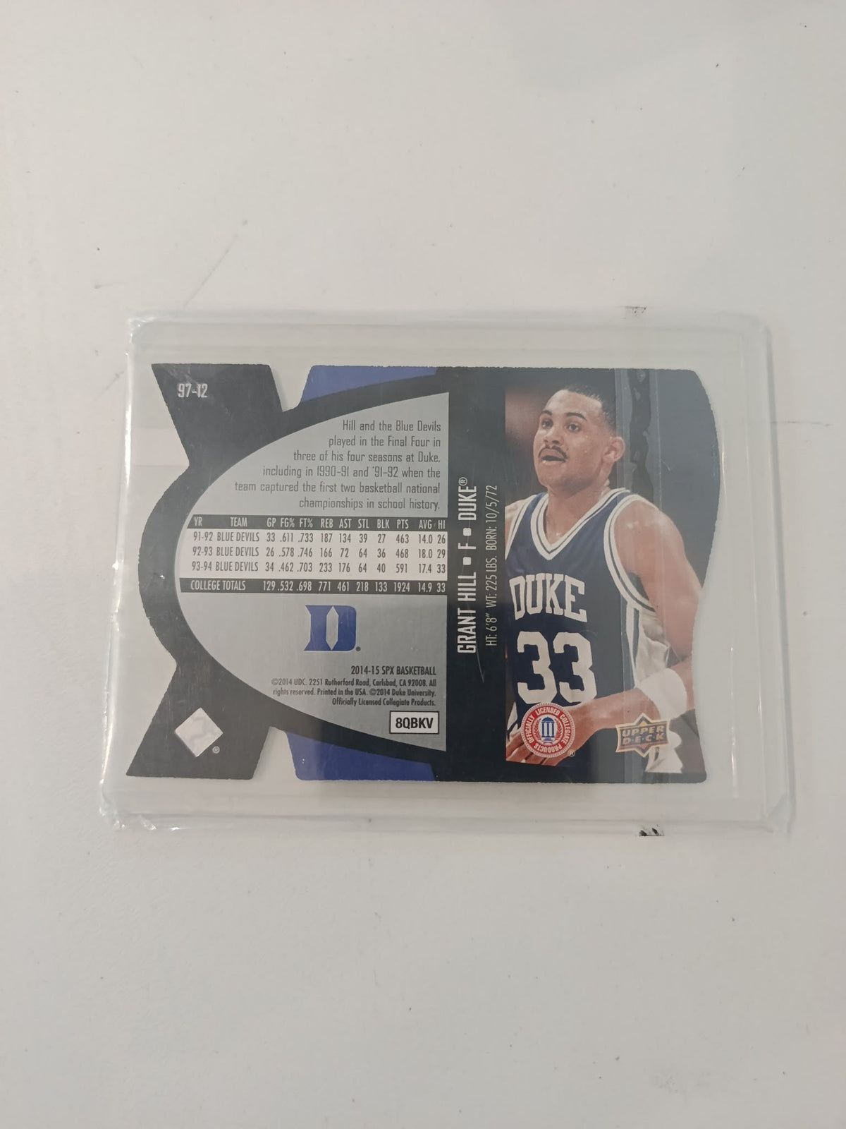 2014-15 Upper Deck SPx Grant Hill #97-12 - view 2