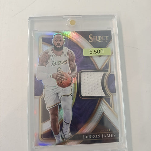 2023-24 Panini Select LeBron James #64 PSA 8