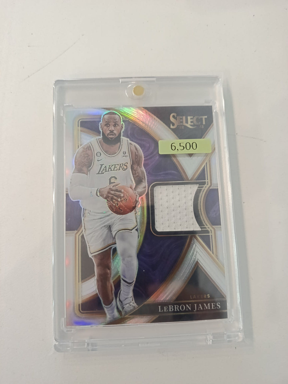 2023-24 Panini Select LeBron James #64 PSA 8