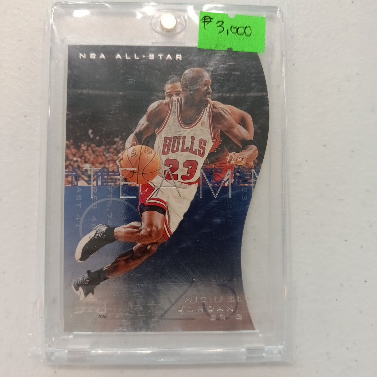 1996 Upper Deck The Men Michael Jordan #T59