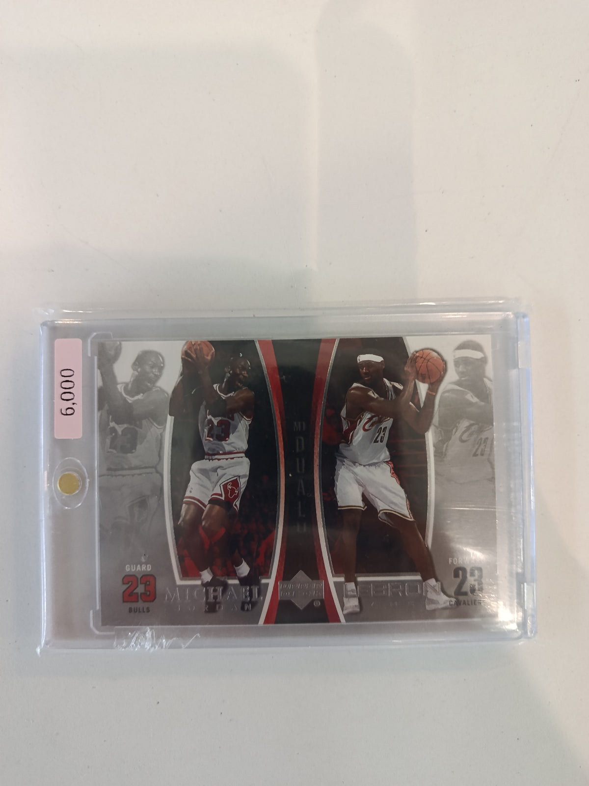 2005-06 Upper Deck LeBron James / Michael Jordan Michael Jordan / LeBron James #LJMJ4