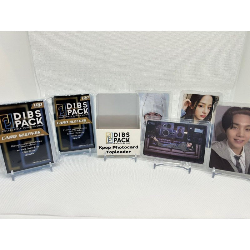 KPOP photocard premium toploader (blueberry popcorn)