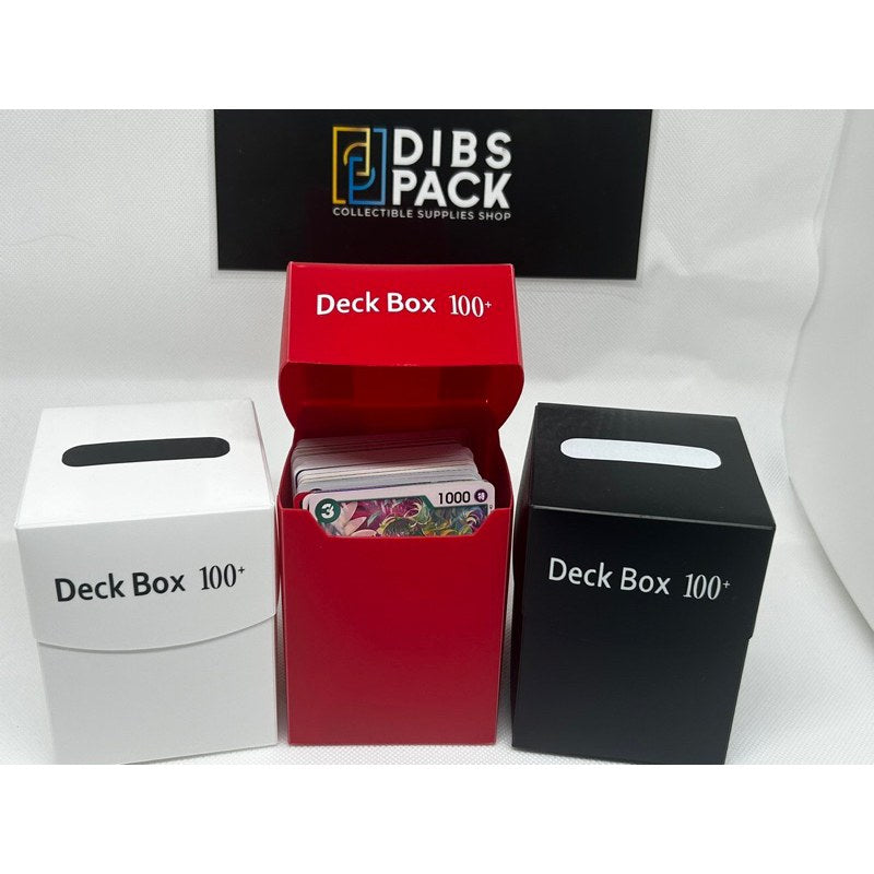 Box Deck box 100+ MTG, One Piece, Pokemon and TCG with divider