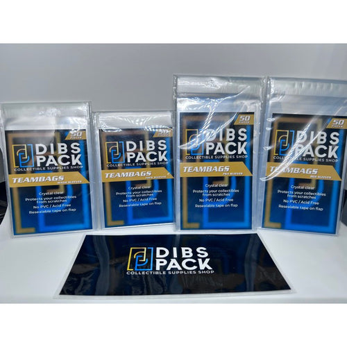 Teambags PSA BGS toploader magnetic sleeves resealable
