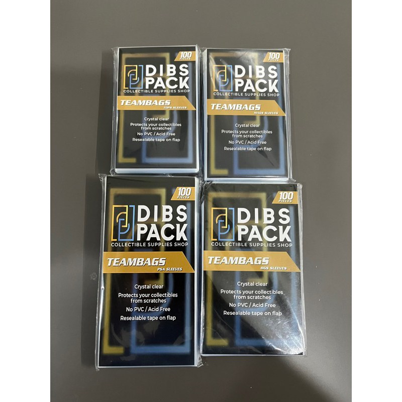 Teambags PSA BGS toploader magnetic sleeves resealable
