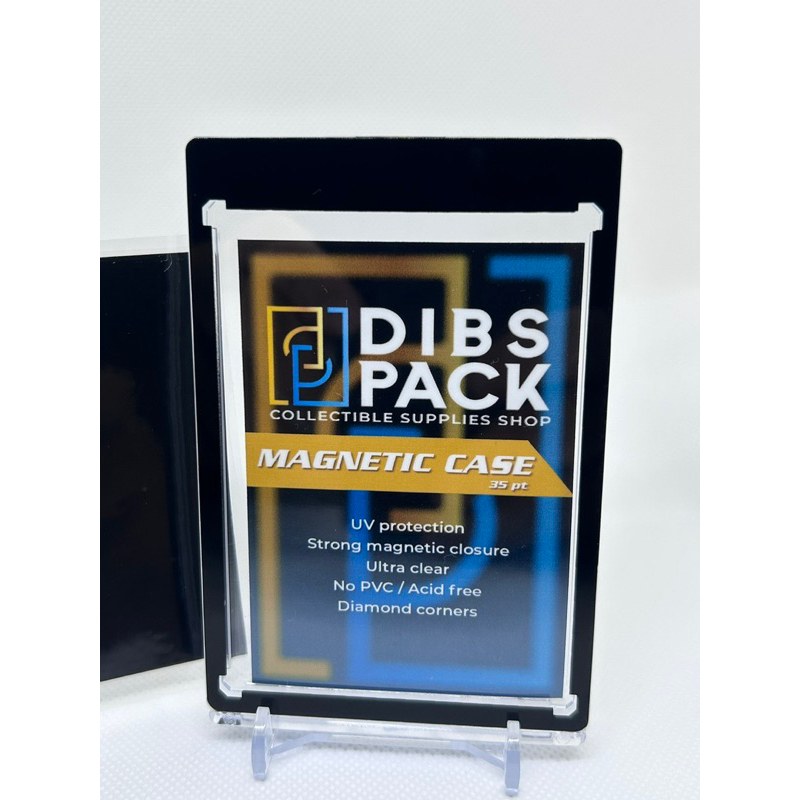 BLACK magnetic card holder 35pt premium quality