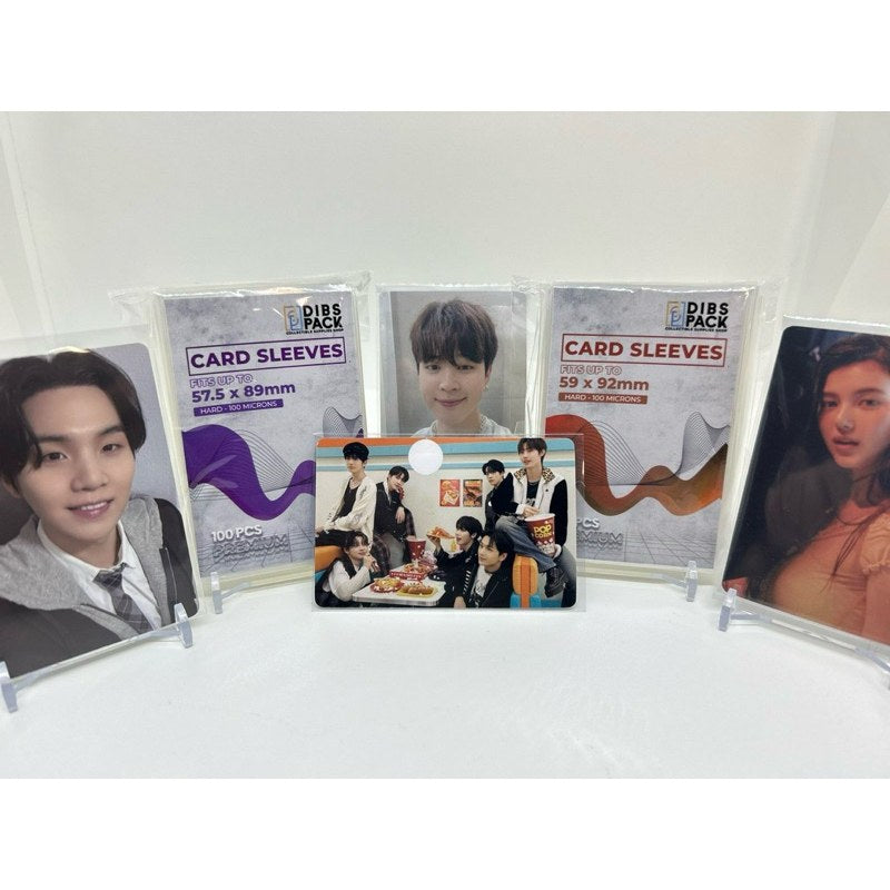 KPOP PREMIUM THICK photocard board game sleeves - 100 microns