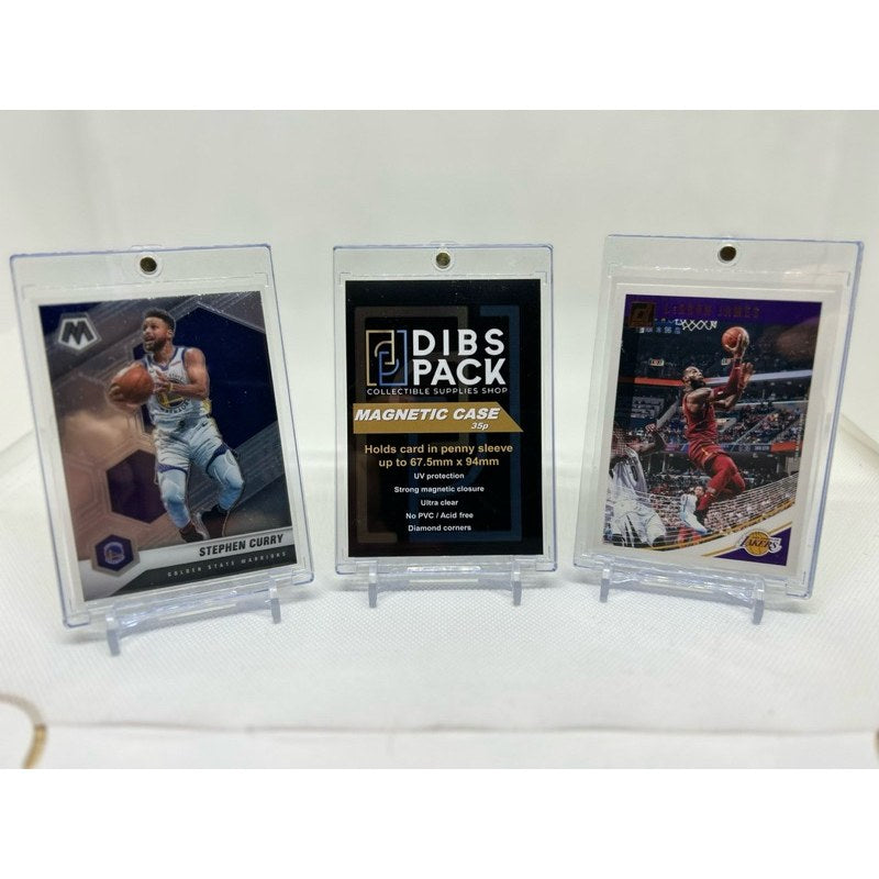 Magnetic case for penny sleeved cards