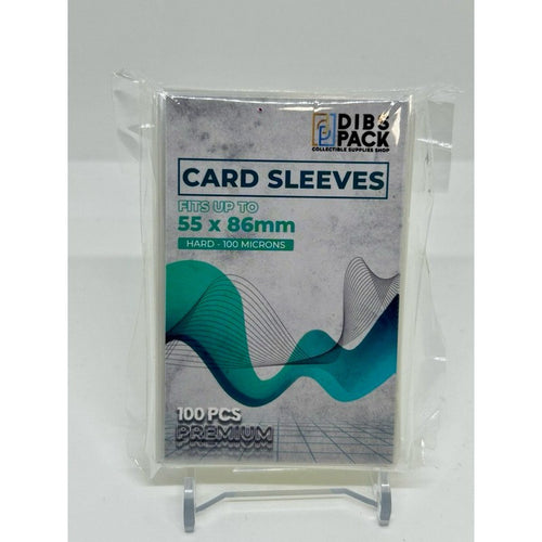 PREMIUM card sleeves (thick 100 microns) - 55x86mm - 100pcs