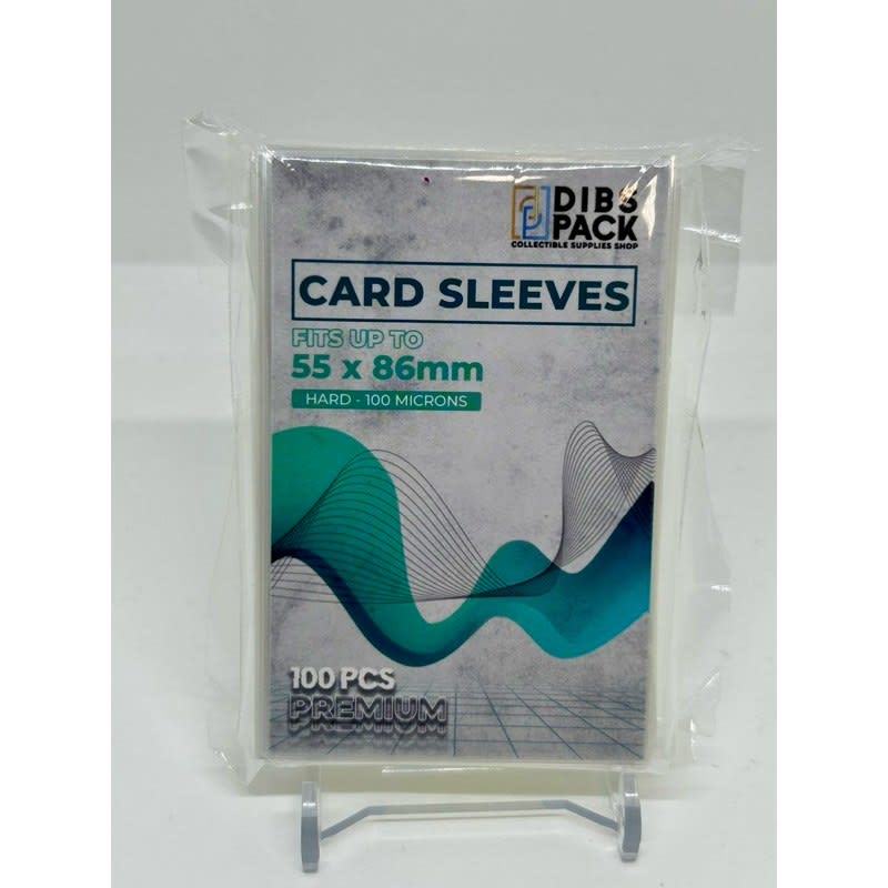PREMIUM card sleeves (thick 100 microns) - 55x86mm - 100pcs