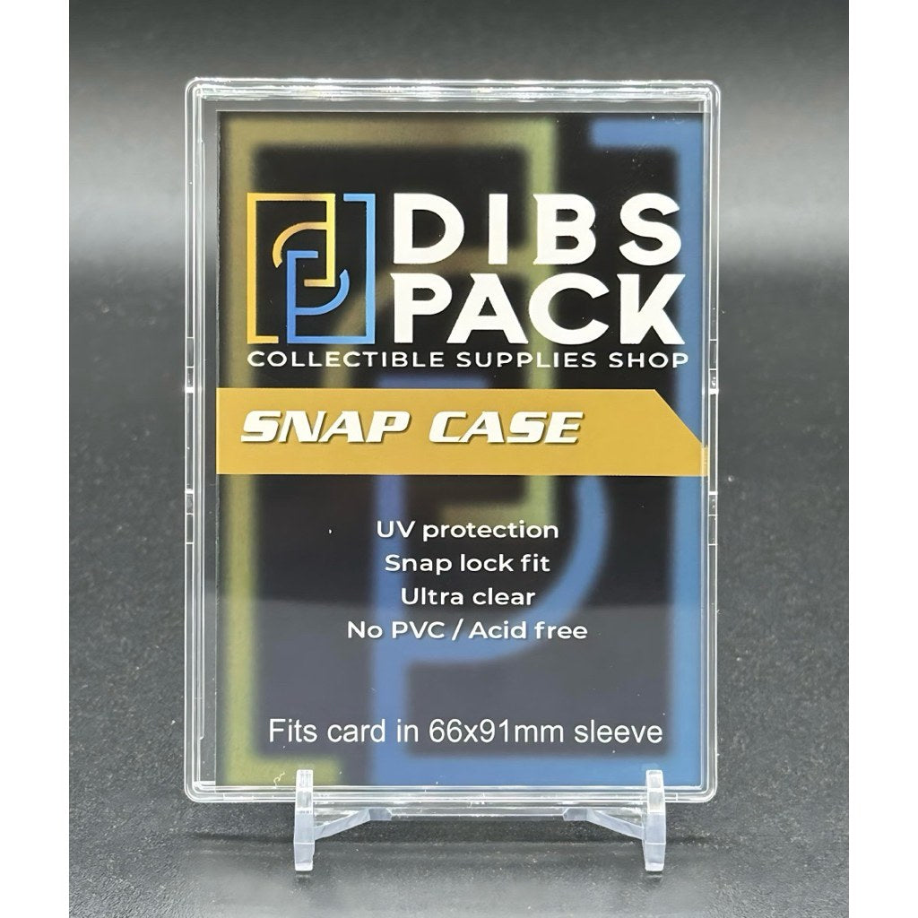 Recessed Snap Case – Fits sleeved cards up to 66 x 91mm
