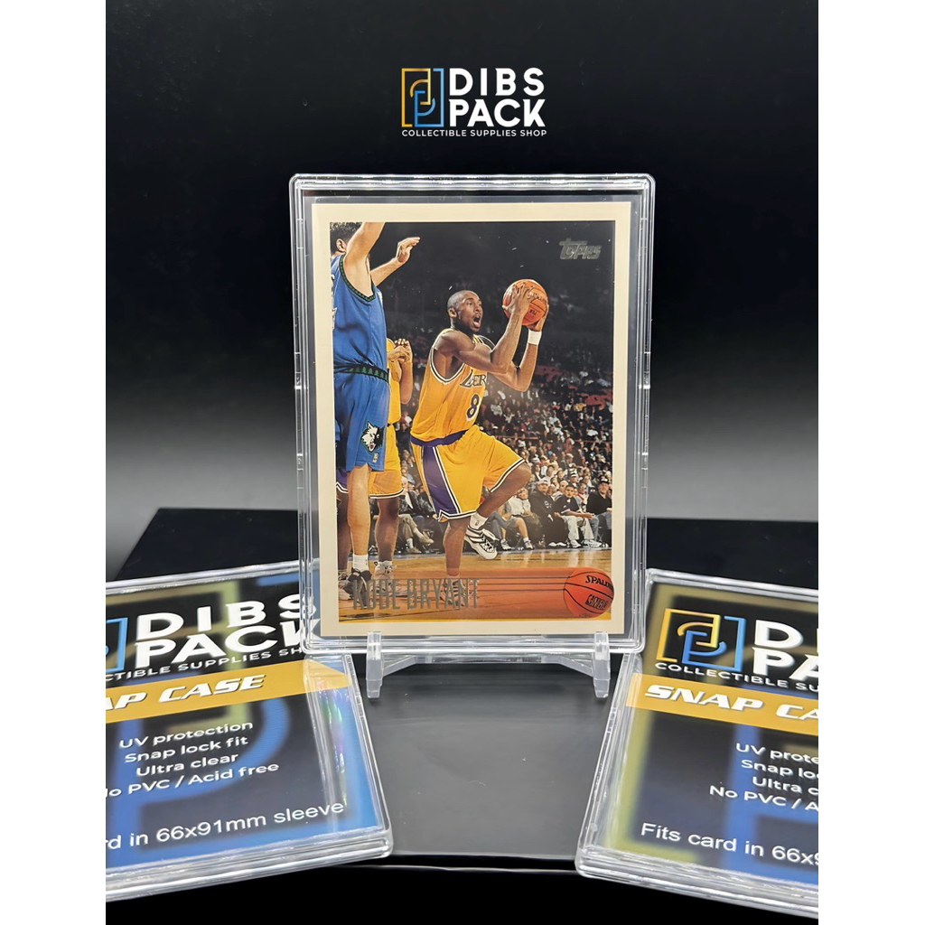 Recessed Snap Case – Fits sleeved cards up to 66 x 91mm
