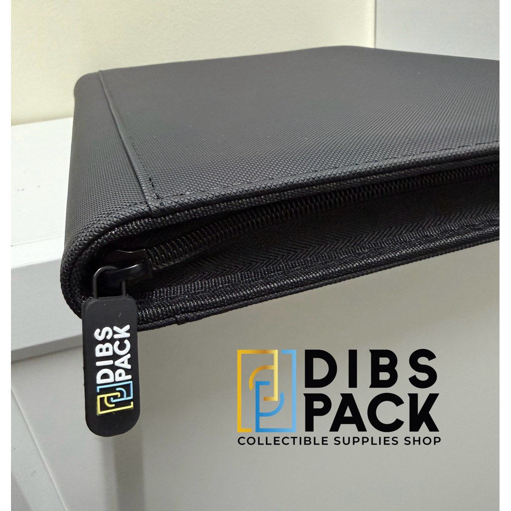 Premium 9-Pocket Trading Card Binder – Leather Diamond Pattern (360 slots)