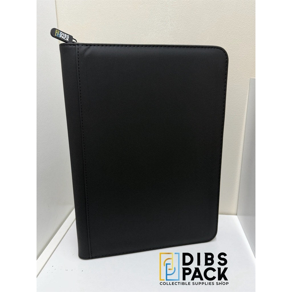 Premium 9-Pocket Trading Card Binder – Leather Diamond Pattern (360 slots)