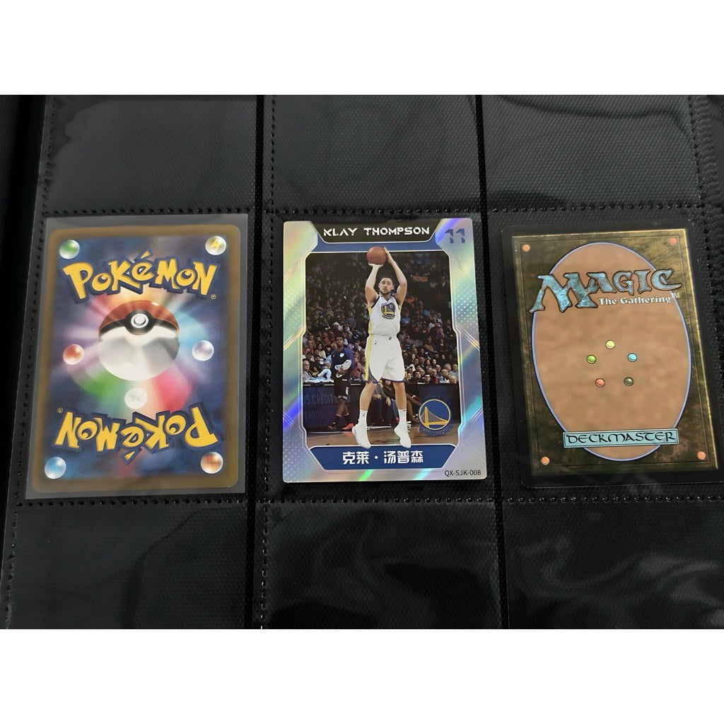 Premium 9-Pocket Trading Card Binder – Leather Diamond Pattern (360 slots)