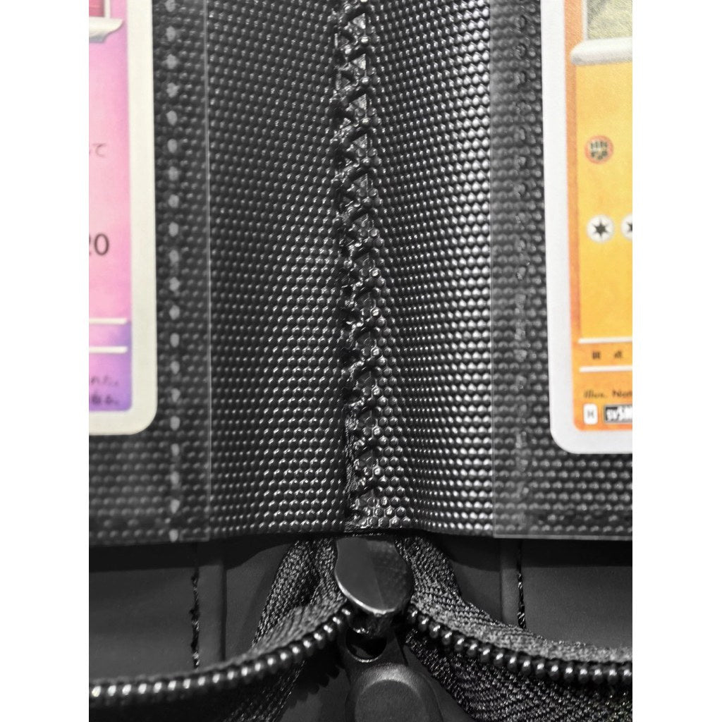 Premium 9-Pocket Trading Card Binder – Leather Diamond Pattern (360 slots)