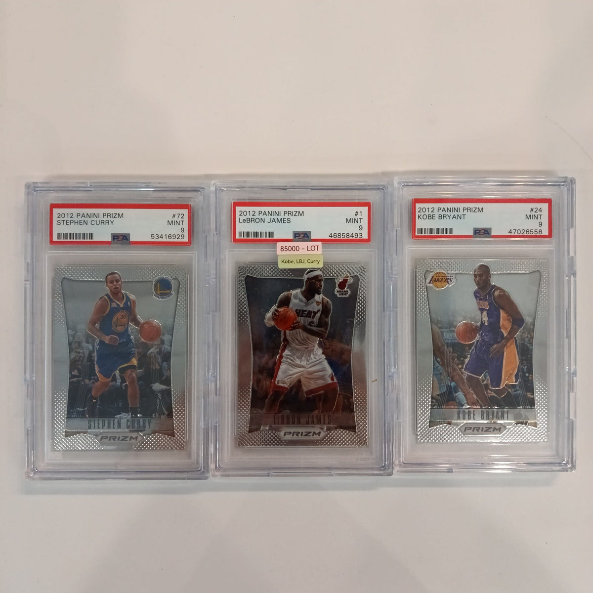 2012 Panini Prizm Stephen Curry #278 PSA 9