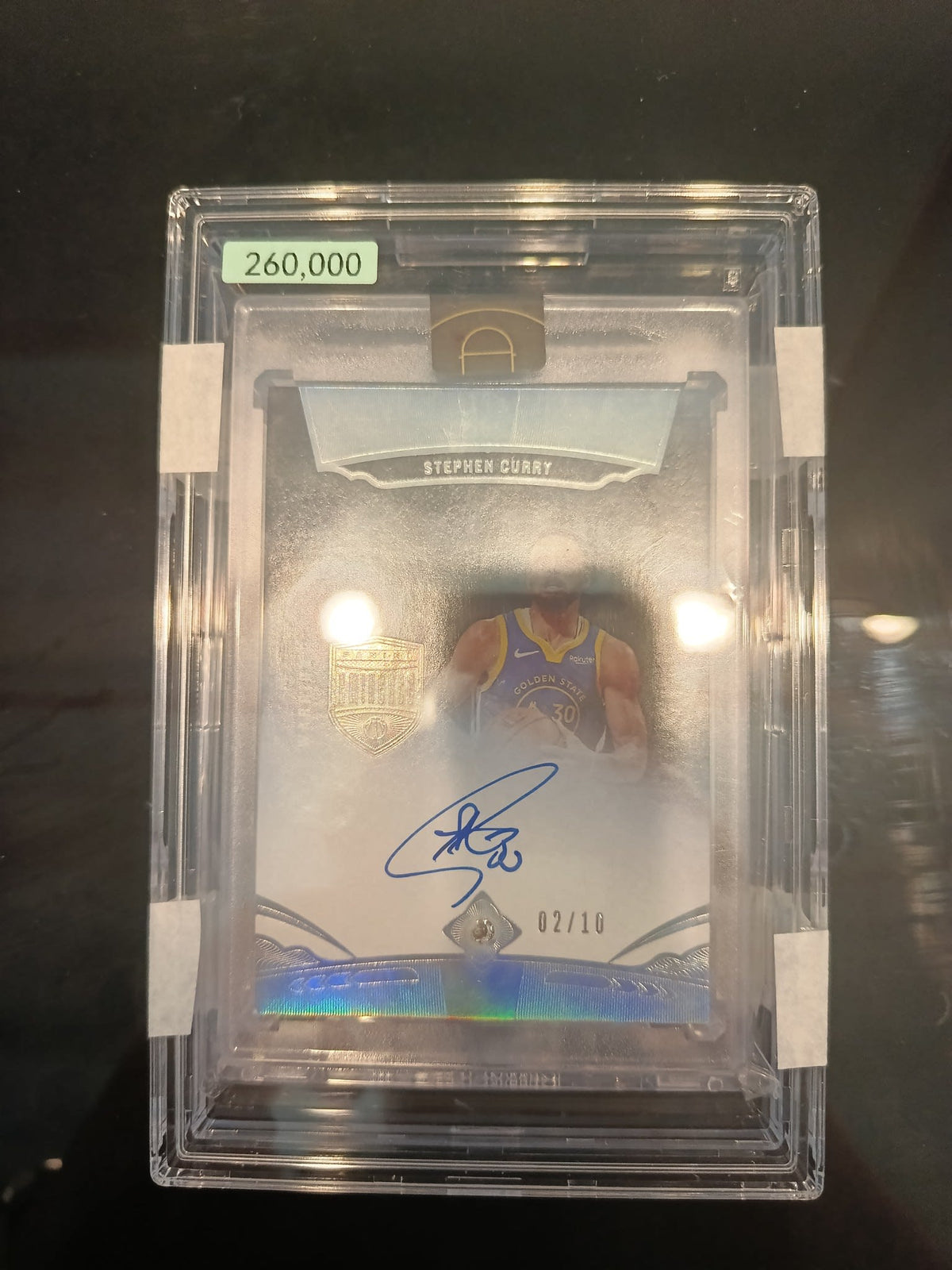 2019-20 Panini Eminence Optimum Diamond Autographs Stephen Curry #OP-SCY