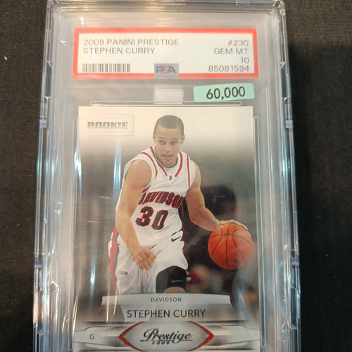 2009 Panini Prestige Stephen Curry #230 PSA 10