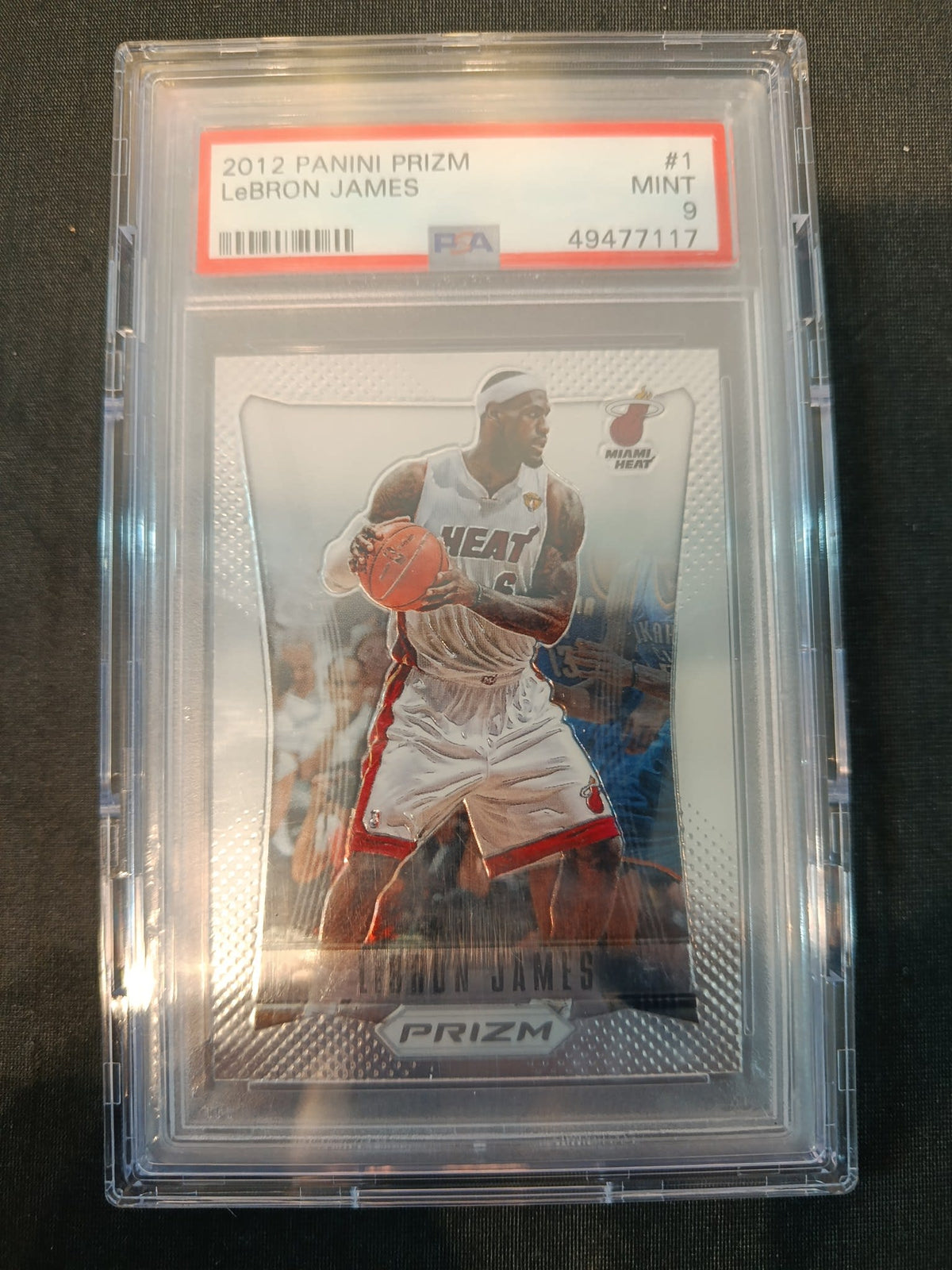 2012 Panini Prizm LeBron James #1 PSA 9