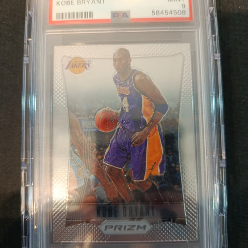 2012 Panini Prizm Kobe Bryant #24 PSA 9