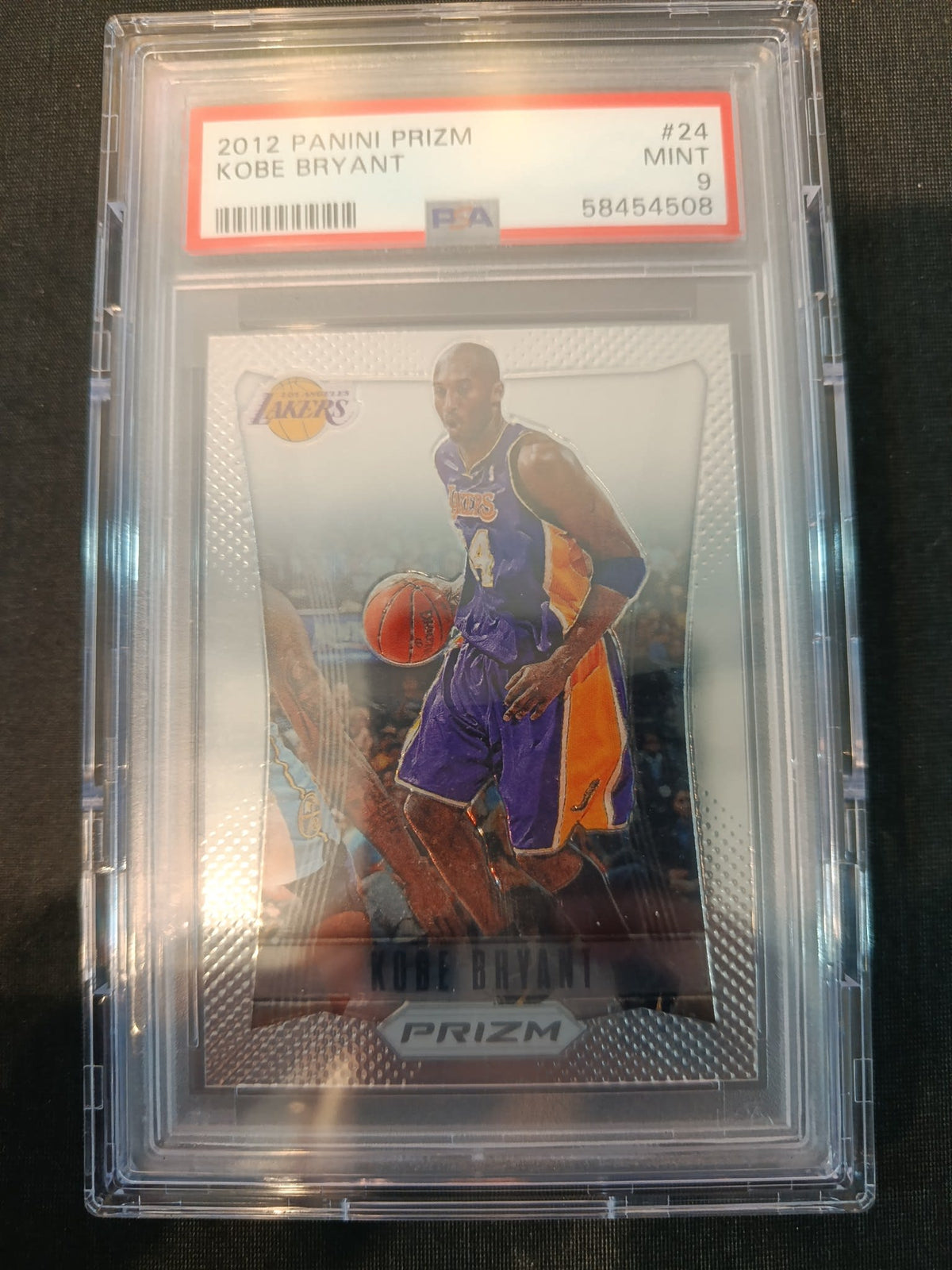 2012 Panini Prizm Kobe Bryant #24 PSA 9