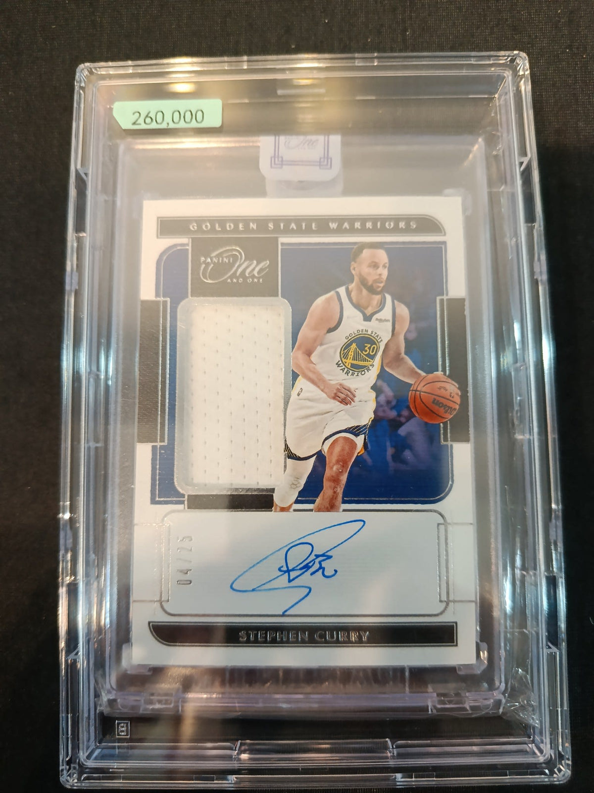 2014 Panini One and One Stephen Curry #1 SGC 9