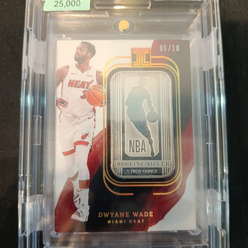 <UNKNOWN> Panini Impeccable Dwyane Wade #<UNKNOWN> CGC 9.5