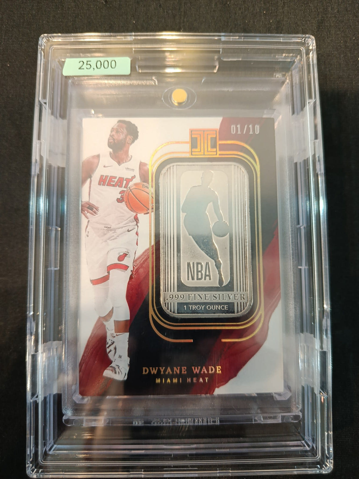 <UNKNOWN> Panini Impeccable Dwyane Wade #<UNKNOWN> CGC 9.5