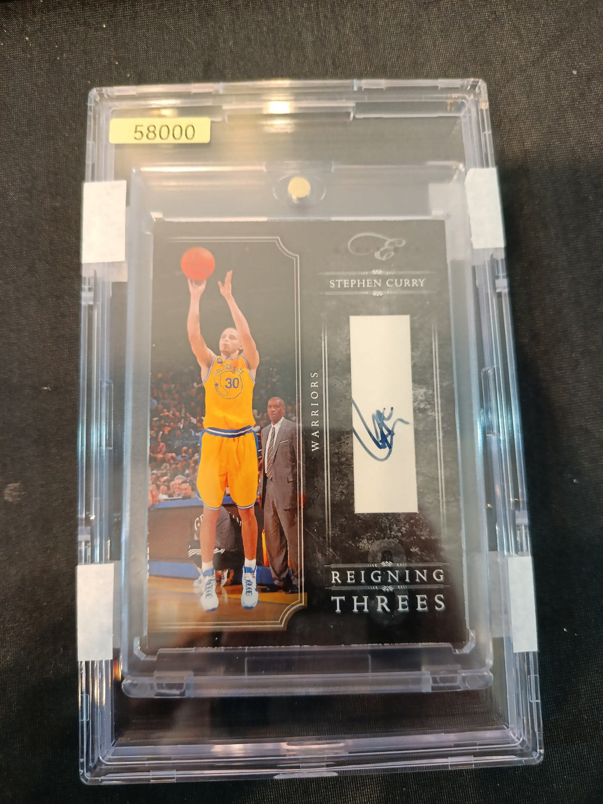 2011-12 Panini Excellents Reigning Threes Stephen Curry #3