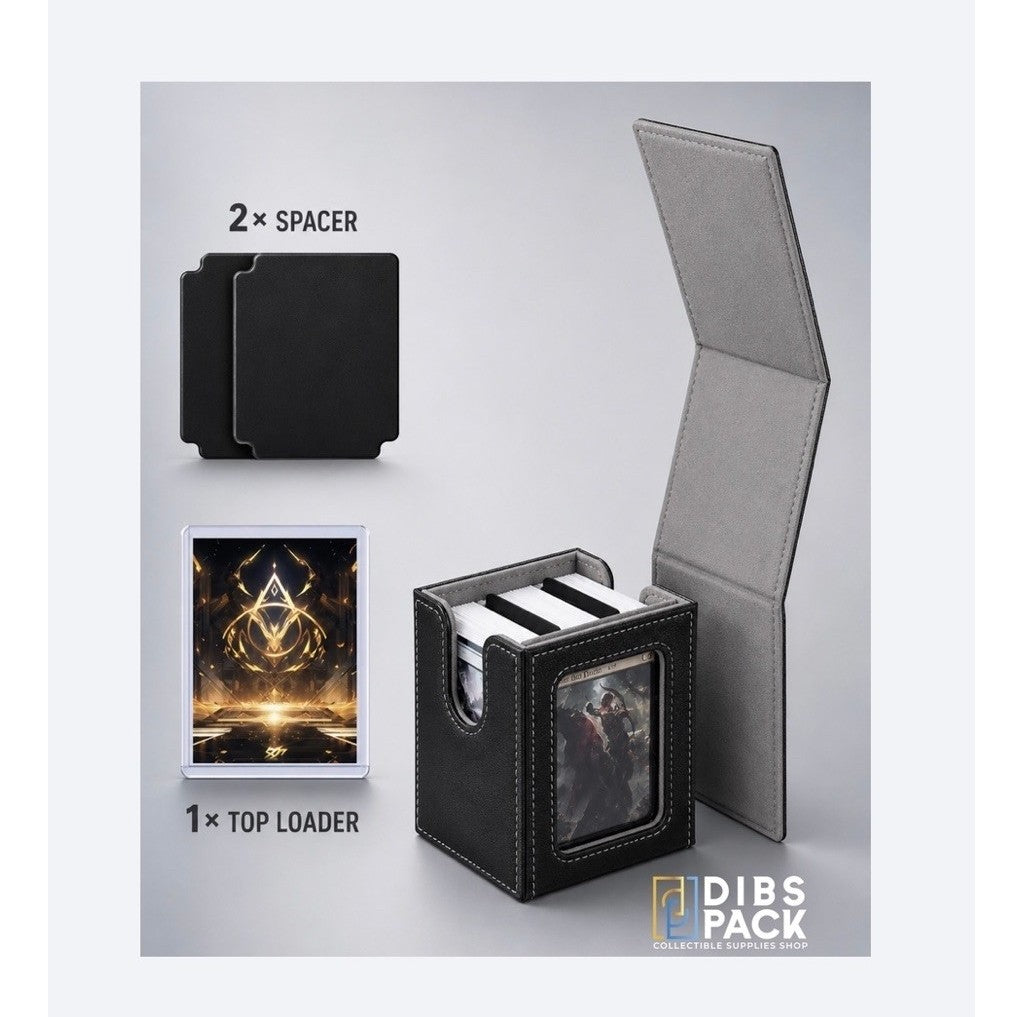 Convertible Deck Box - Black Diamond edition | TCG, Pokemon, One Piece, Magic MTG, Lorcana