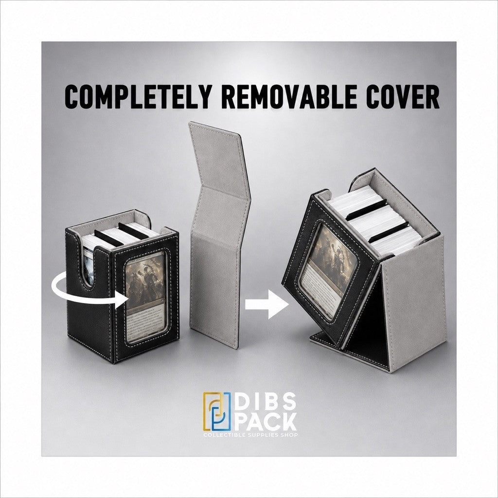 Convertible Deck Box - Black Diamond edition | TCG, Pokemon, One Piece, Magic MTG, Lorcana