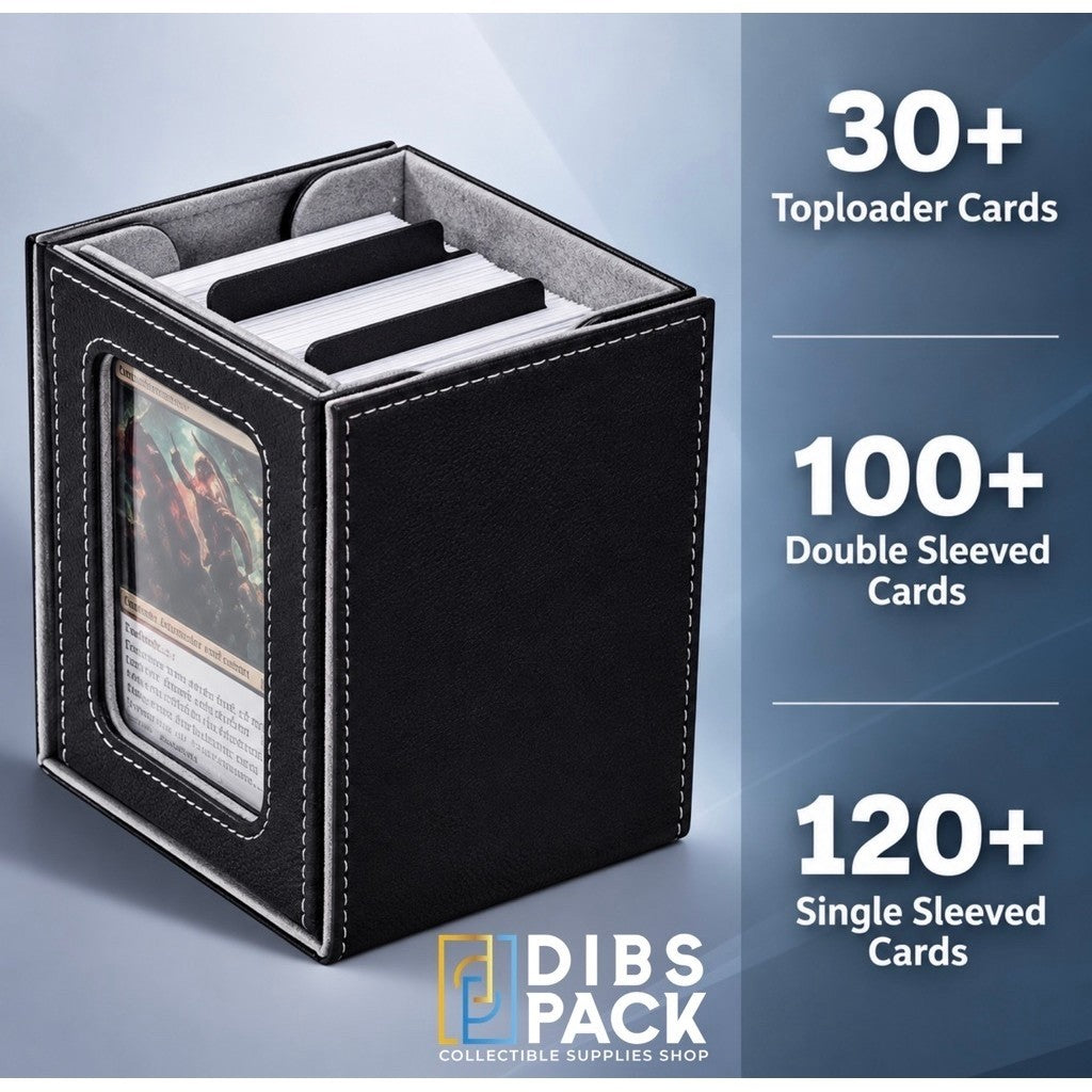 Convertible Deck Box - Black Diamond edition | TCG, Pokemon, One Piece, Magic MTG, Lorcana