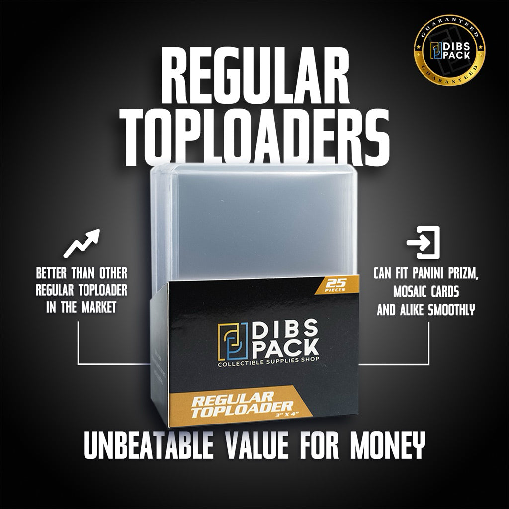 Toploader regular 35pt for NBA cards, photocard, pokemon, anime and other card collectibles