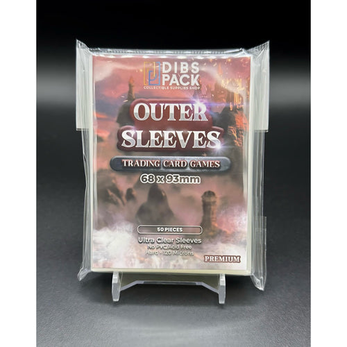 Hard Outer Sleeves for TCG (68x93mm / 120 microns)