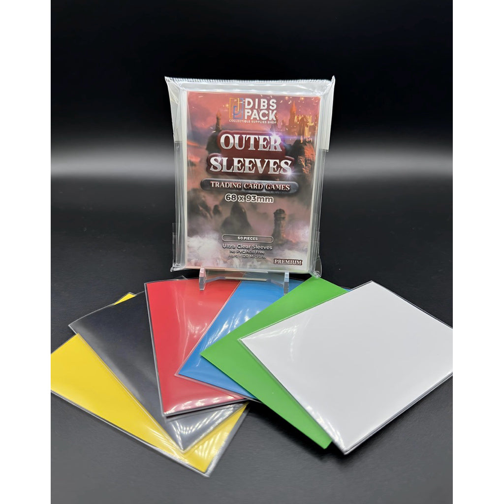 Hard Outer Sleeves for TCG (68x93mm / 120 microns)