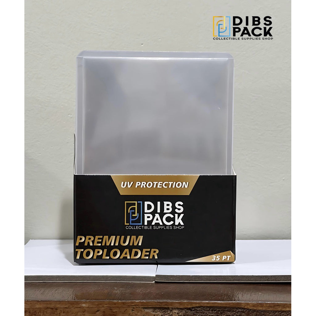 UV-Protect 35pt Toploader | Premium Trading Card Protector | Crystal Clear | UV Protection