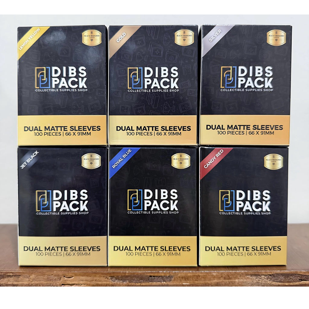 Dual Matte Playing Sleeves (100pcs) - pokemon, magic the gathering, one piece, lorcana, TCG
