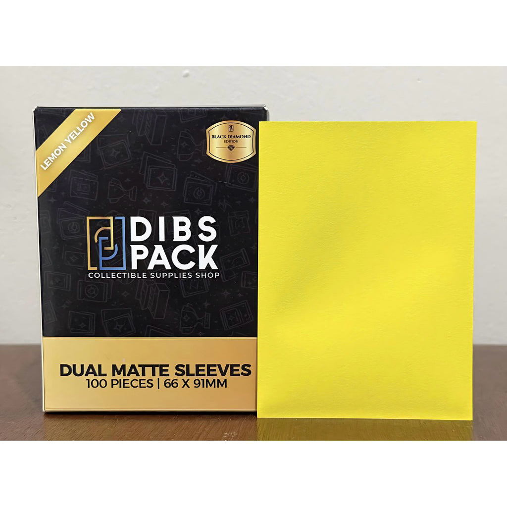 Dual Matte Playing Sleeves (100pcs) - pokemon, magic the gathering, one piece, lorcana, TCG