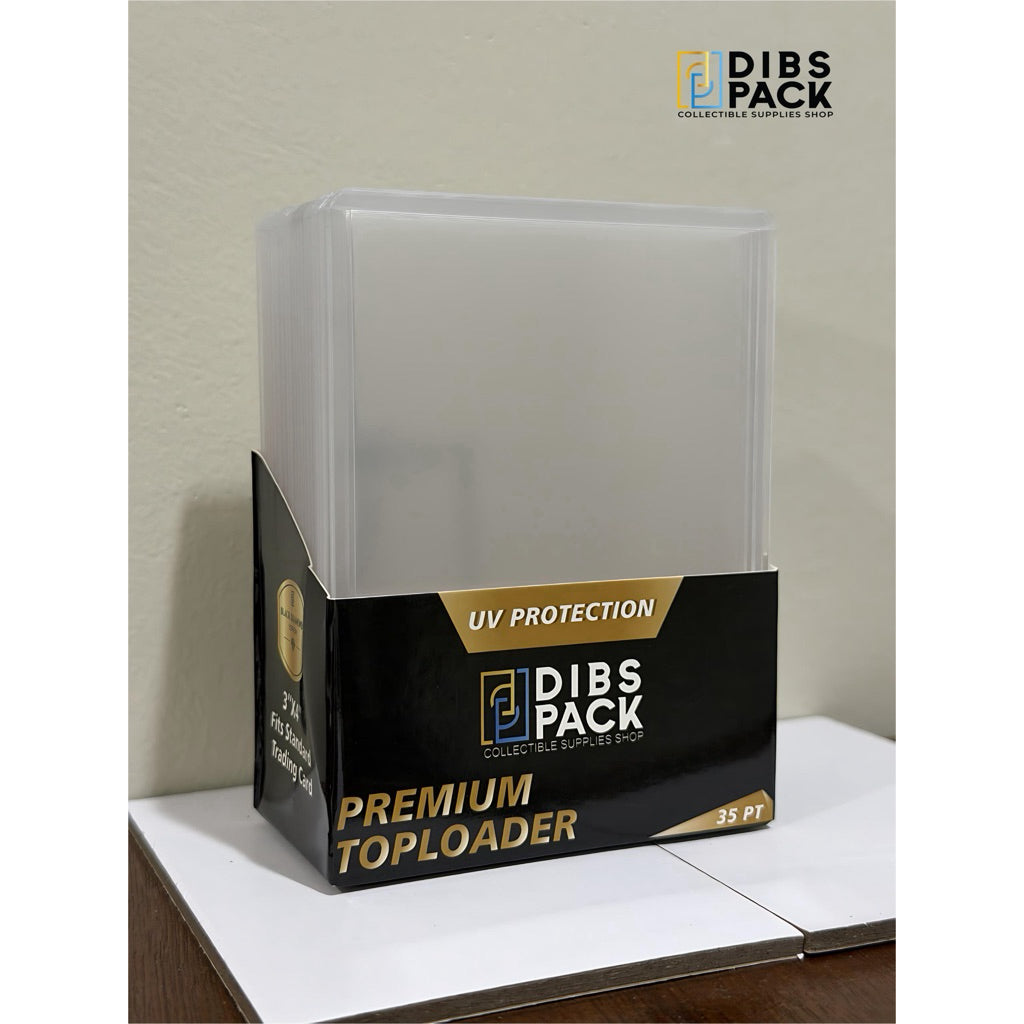 UV-Protect 35pt Toploader | Premium Trading Card Protector | Crystal Clear | UV Protection