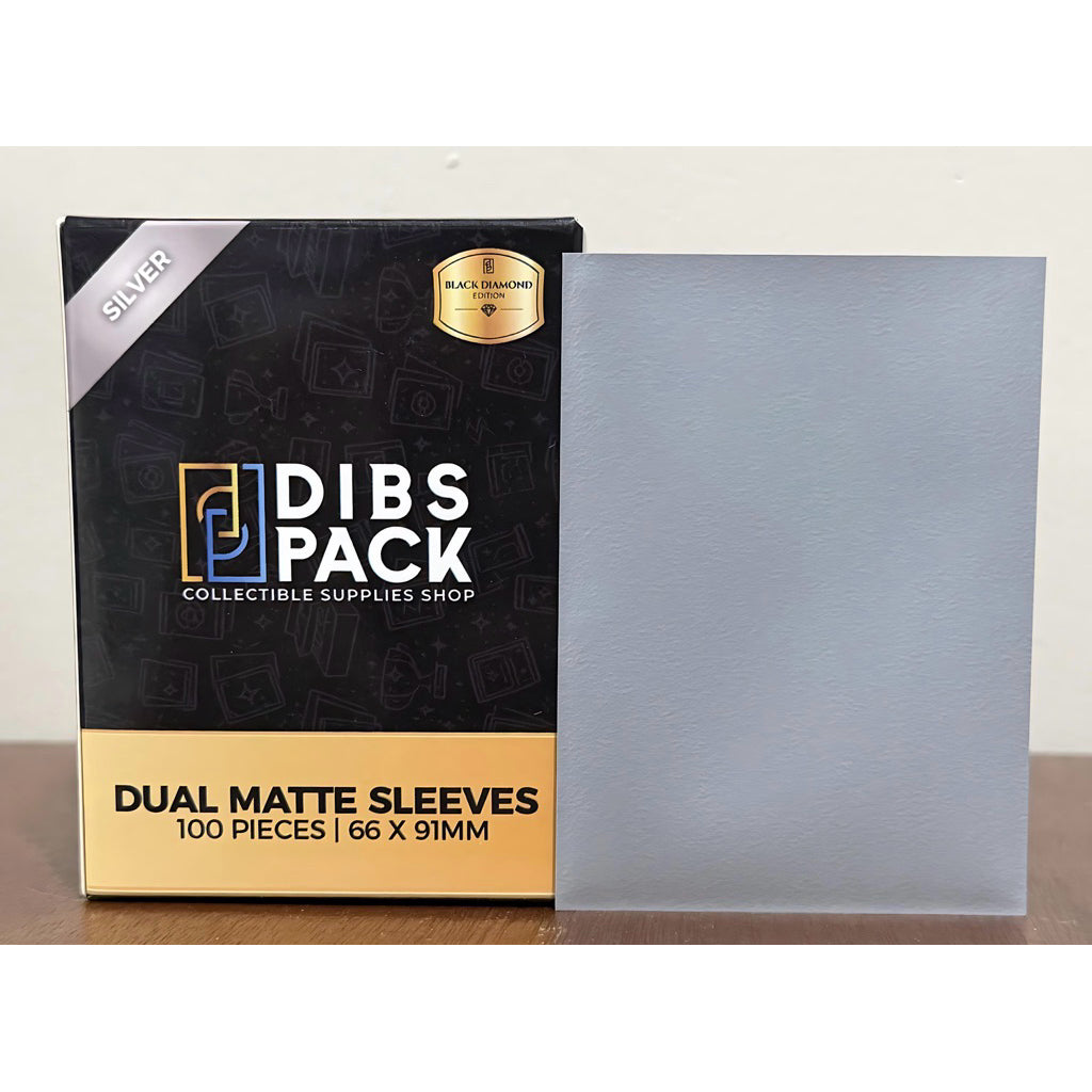 Dual Matte Playing Sleeves (100pcs) - pokemon, magic the gathering, one piece, lorcana, TCG