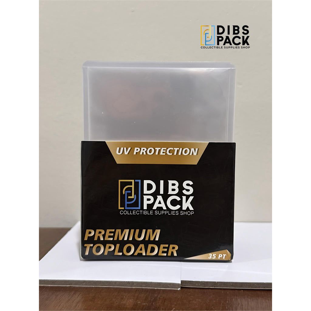 UV-Protect 35pt Toploader | Premium Trading Card Protector | Crystal Clear | UV Protection